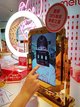 Driving the digitalization of retail: The Meitu Magic Mirror Section of a DFS store in Hong Kong provides virtual makeup and facial feature analysis services.