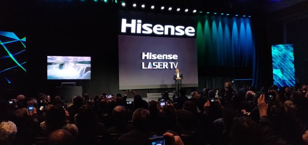 海信2019 CES正式发布70吋三色激光电视