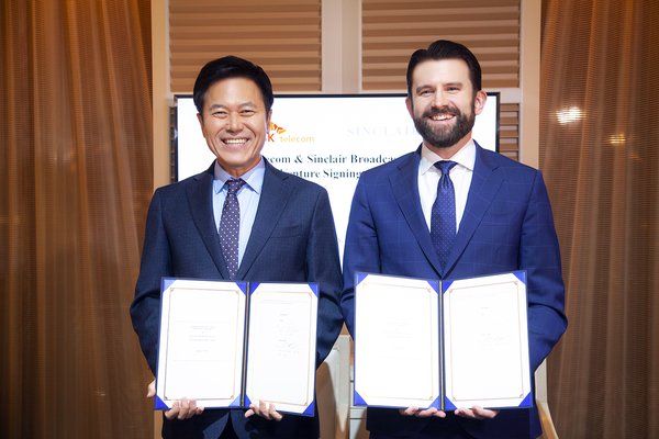 SK Telecom and Sinclair Broadcast Group Sign Joint Venture Agreement