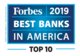 Cathay General Bancorp ranked Top 10 on Forbes' 