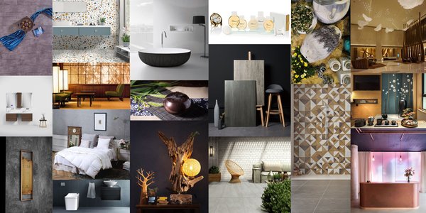 Exhibits of HDE 2019 range from lighting, sanitary wares and decorative accessories to fabrics, floor coverings, tiles and architectural elements.