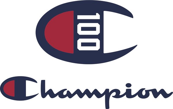 Champion 100 Years for the Team logo