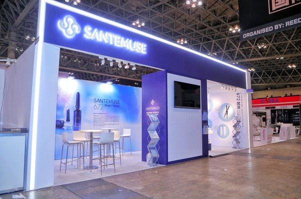 Huadong Ningbo Medicine showcases biotechnological skincare brand SanteMuse at COSME TOKYO 2019 in Japan