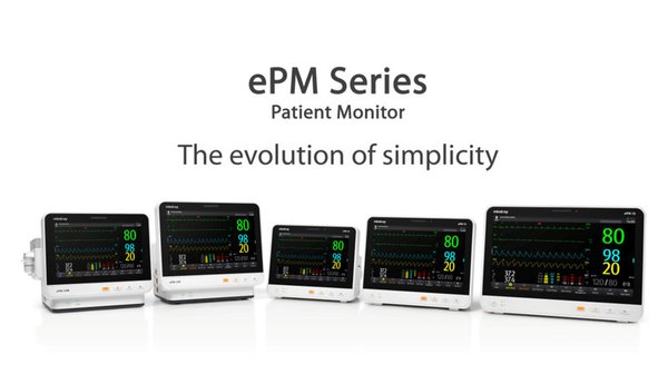 The ePM Series, Mindray\'s new mid-acuity patient monitor .