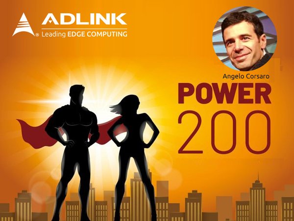 凌华科技CTO Angelo Corsaro入围“世界最具影响力的数据经济领袖”Power 200名单