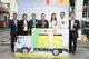 Shell and partners commence Biodiesel refueling at Tai Po Market Station, the third station to do so in Hong Kong. From left to right: Patrick To, Senior Operations Manager, Maxim's Group; Maria Li, Plant Manager, Maxim’s Group; James Chen, Head of Supply Chain, Maxim’s Group; Patrick So, General Manager, Maxim’s Group; Anne Yu, Retail General Manager, Shell Hong Kong Limited; Kelvin Tang, Sales Manager of Fleet Solutions, Shell Hong Kong Limited; Adam Koo, CEO, Business Environment Council