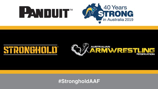 Panduit is the major sponsor of the Australian Armwrestling Federation (AAF).
