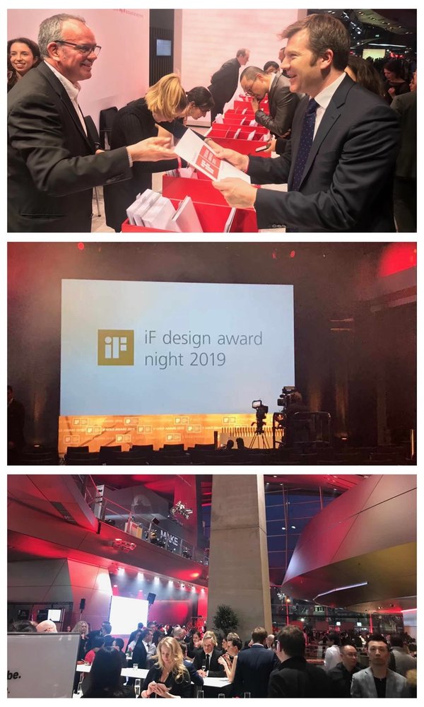Simon 50E系列获2019年iF产品设计奖--颁奖现场