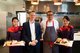 (Second from Left) Mr Chris Birt, Hong Kong Airlines Director of Service Delivery,  and Chef Chris Cosentino