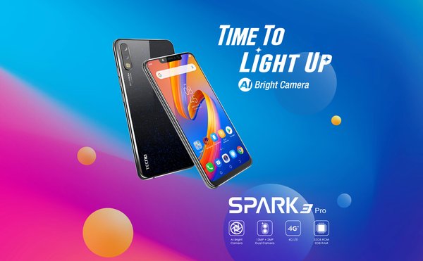 New TECNO SPARK 3 pro