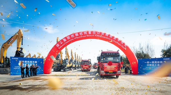 XCMG Delivers Large Orders to Southeast Asia, Aiding Infrastructure Projects