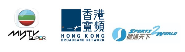myTV SUPER, HKBN and Sports 2 World logo