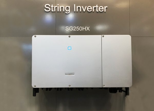 Sungrow 1500Vdc String Inverter SG250HX at Intersolar Europe 2019