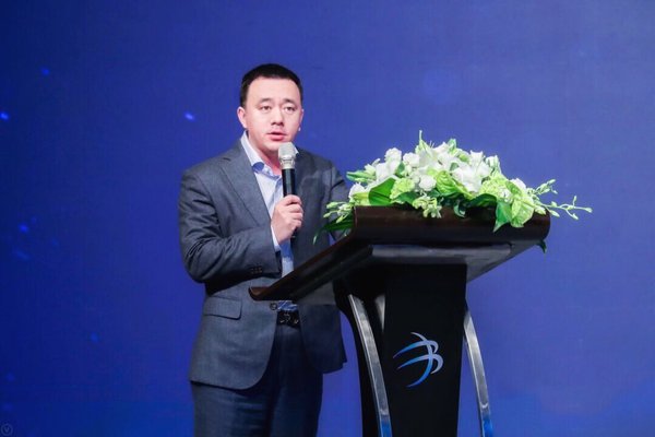 Zhang Bing, CEO of Jiuye SCM in Series C+ funding ceremony