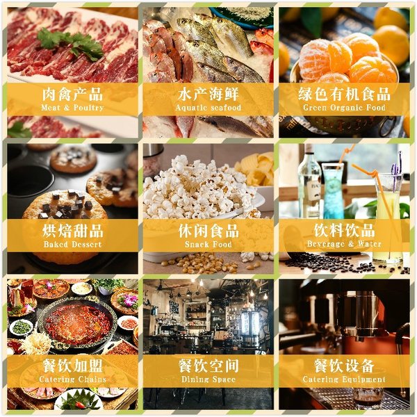 2019世界食品广州展九大展品类别