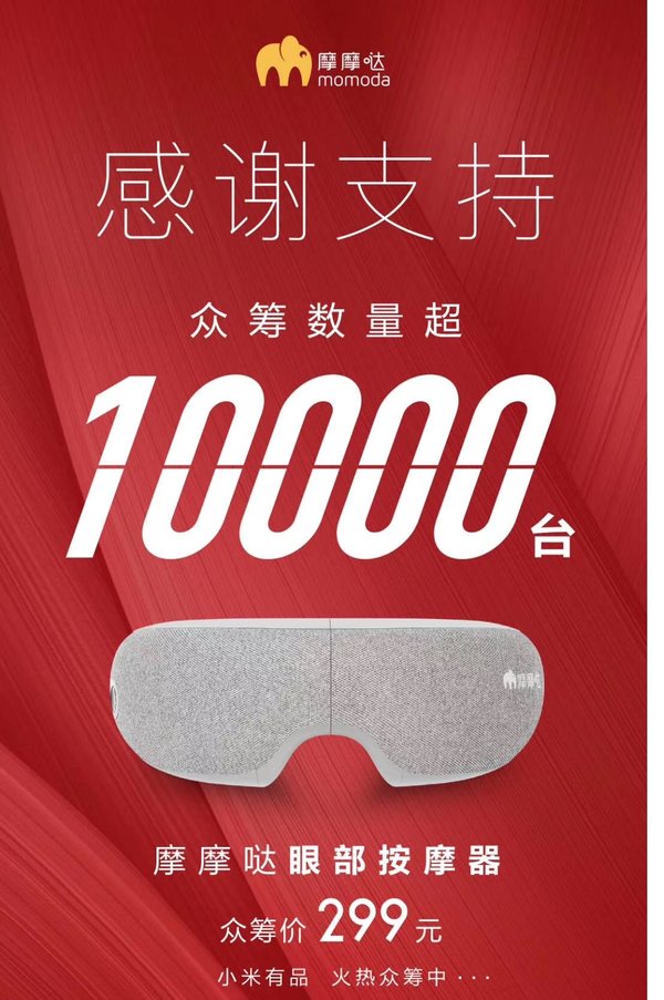 小米有品众筹突破10000台