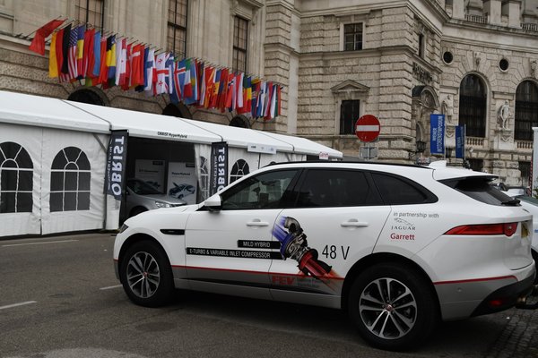 盖瑞特电动增压测试车亮相维也纳国际汽车研讨会