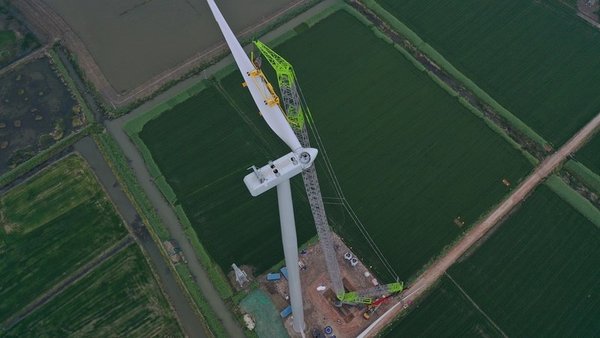 Zoomlion Installs China’s Tallest Impeller Breaking Two Week Old Record