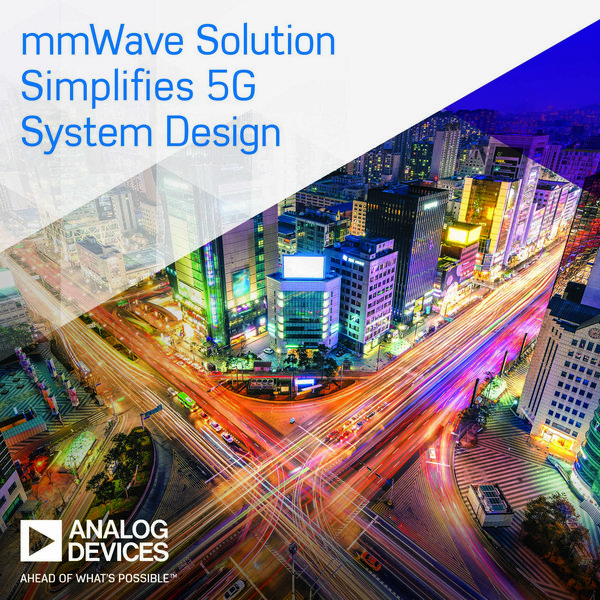 毫米波解決方案簡化5G系統設計