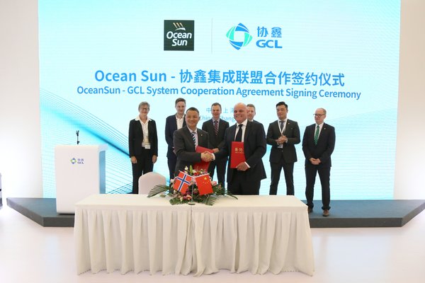 Ocean Sun - GCL System Cooperation Agreement Signing Ceremony