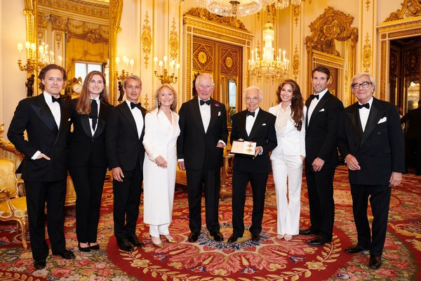 Ralph Lauren Family with His Royal Highness The Prince of Wales. Photo credit: Chris Allerton
