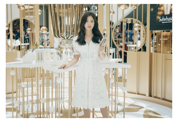 Song Hye-kyo, Sulwhasoo's brand muse at the Sulwhasoo Universe opening event