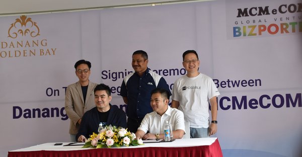 Signing Ceremony on the Strategic Partnership between Danang Golden Bay Hotel, Vietnam & MCM eComm Global Venture Sdn Bhd, Malaysia
