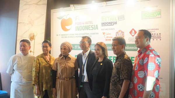 Press Conference of Food & Hotel Indonesia 2019