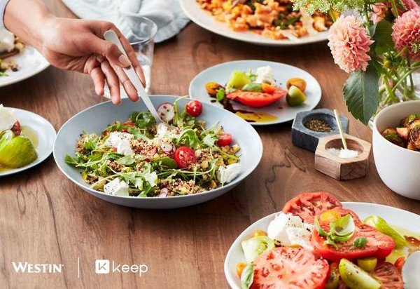 由 Keep 营养师团队推荐的营养美味健康菜单，为宾客打造全方位健康旅行体验