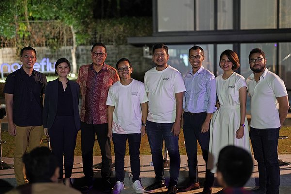 Nodeflux, Kata.ai, and the keynote speakers at the first Indonesia AI Forum, Wednesday, July 24 2019.