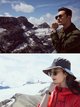 黄晓明、刘亦菲于冰川3000雪山远眺阿尔卑斯群峰