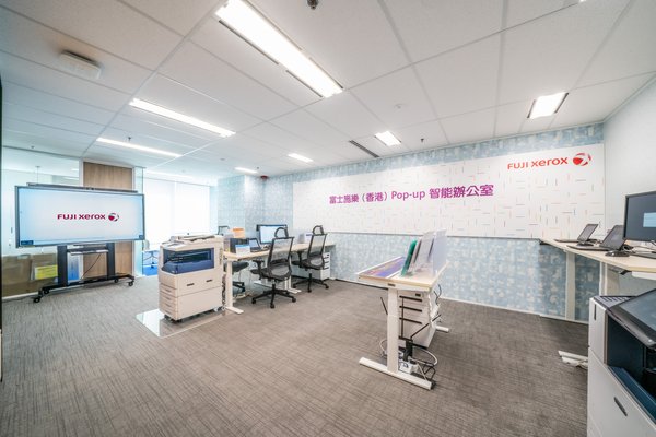 Fuji Xerox (Hong Kong)’s New Pop-up Smart Office Showroom at ATLASPACE