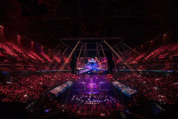 The opening ceremony of The International Dota 2 Championships 2019