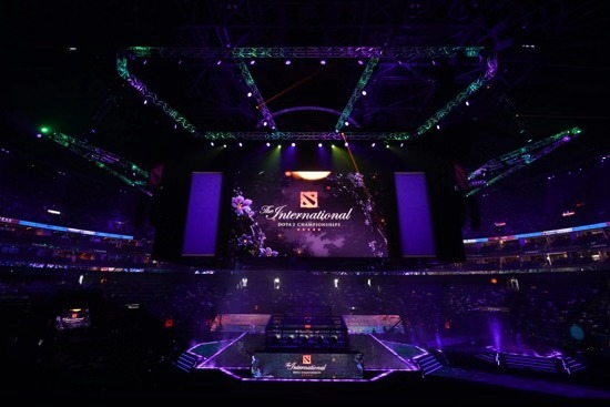 The International's 2019 Final at Mercedes-Benz Arena in Shanghai