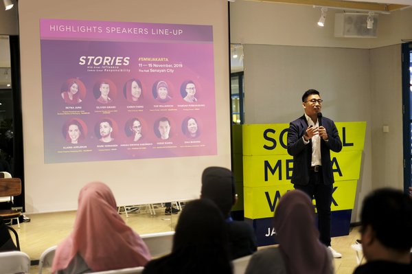 Antonny Liem - Chairman Social Media Week Jakarta - Antonny explains this year's topic of Social Media Week Jakarta 2019