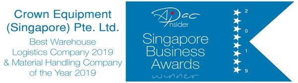 Crown Customer Service Excellence recognised with Best Material Handling Company Award in Singapore
