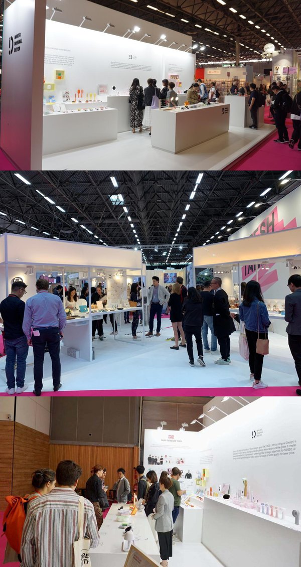 MINISO MOD had displayed over 40 original design products at the M&O Paris exhibition.