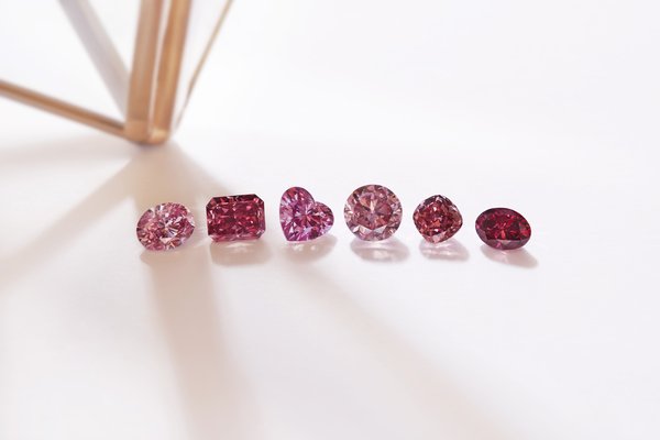 The six 'hero' diamonds of Rio Tinto’s iconic Argyle Pink Diamonds Tender