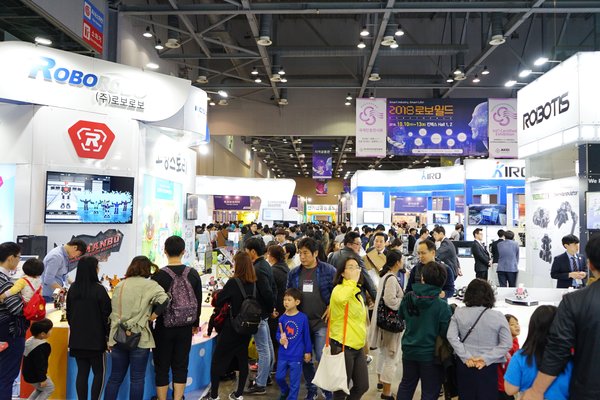 2019国际机器人展览会 (Robot World) 将于2019年10月9日至12日在韩国国际会展中心(KINTEX) 举办