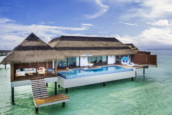Pullman Maldives Overwater Family Villa Pool View