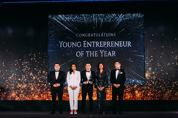 Johary Mustapha, Forest Interactive CEO, awarded as the Young Entrepreneur of the Year at ACES Awards 2019 in Bangkok recently.