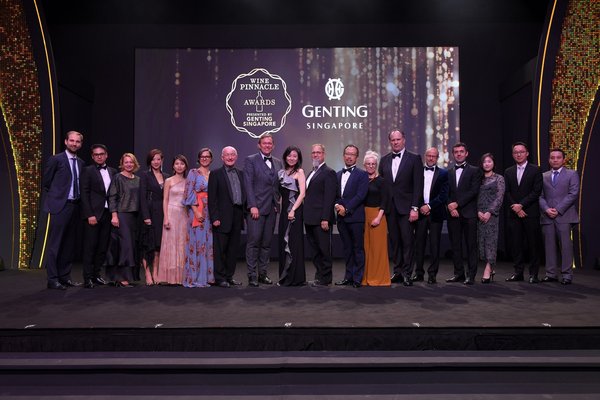 Award Winners and Committee Members of the Inaugural Wine Pinnacle Awards 2019