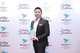 Brian Yeap, Business Development Manager, Hertz Asia Pacific, collects the Best Car Rental award at Travel Weekly Asia’s Readers’ Choice Awards on behalf of Hertz.
