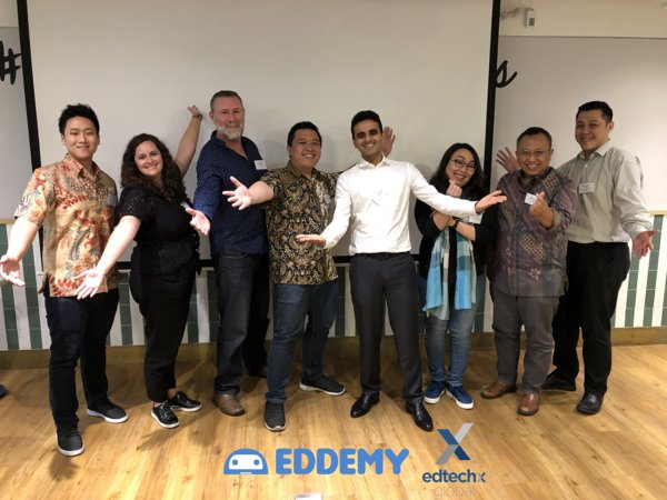 Eddemy won the opportunity to go to EdtechX Event in London 2020 as the sole representative from Indonesia.