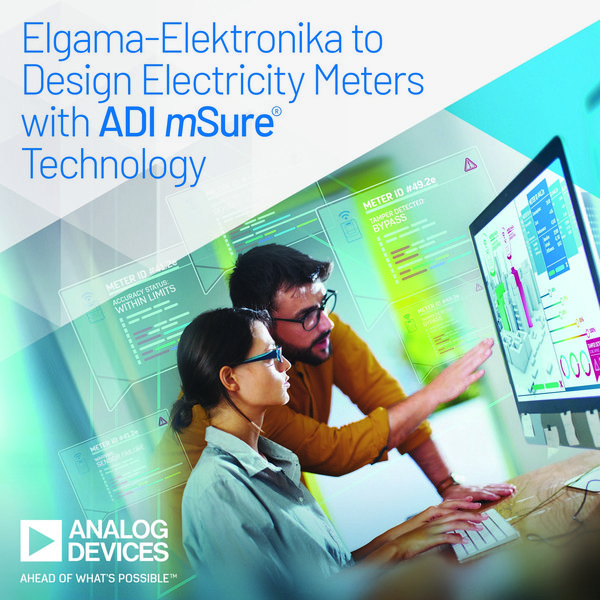 Elgama-Elektronika以ADI mSure技術設計電錶