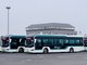 Sunwin 12-meter electric-powered bus fleet at CIIE 2019