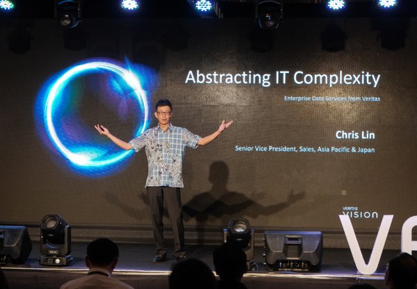 ‘Abstracting IT Complexity’ keynote: Chris Lin, senior vice president of sales, Asia Pacific and Japan region, Veritas