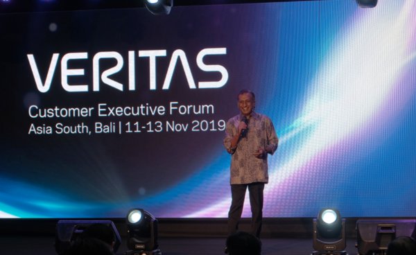 Welcome address: Ravi Rajendran, vice president and managing director of Asia South Region, Veritas
