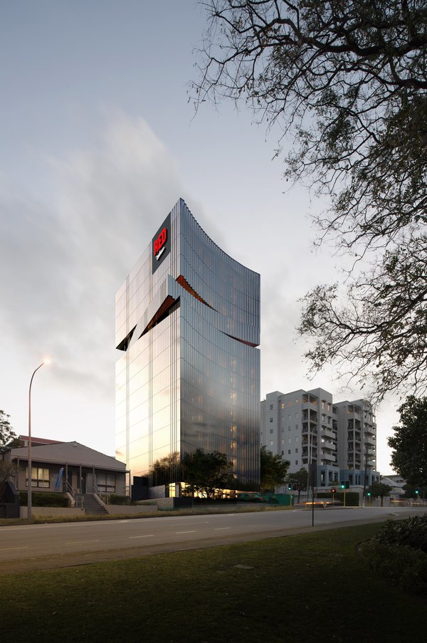 Artist’s impression of Radisson RED West Perth’s facade