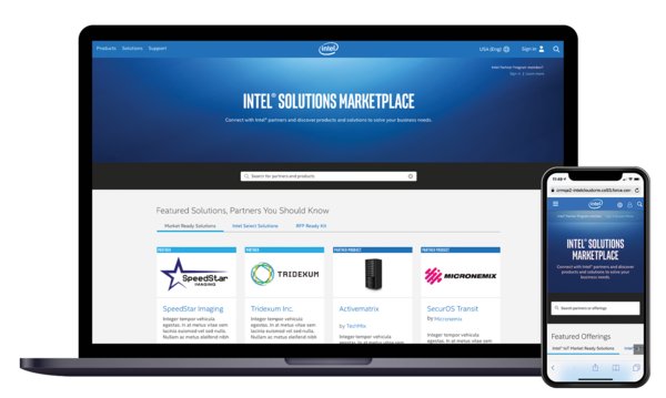 Intel Solutions Marketplace_Screen_Mobile